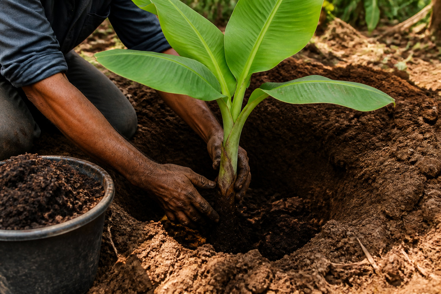 Préparer le terrain et installer votre plant en pleine terre